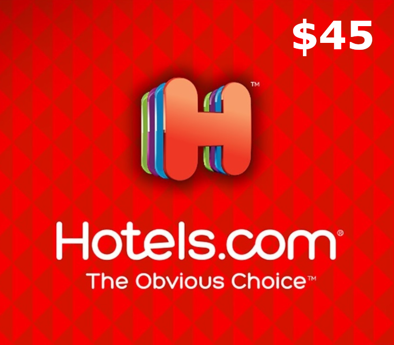 Hotels.com $45 Gift Card