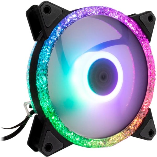 Inter-Tech Argus RS-07 RGB Set120x120x25, Gehäuselüfter - Inter-Tech - vue 2
