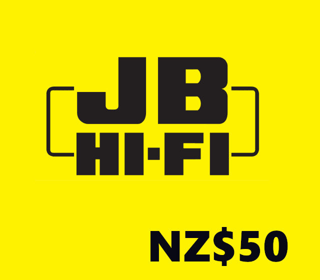 JB Hi-Fi NZ$50 Gift Card NZ