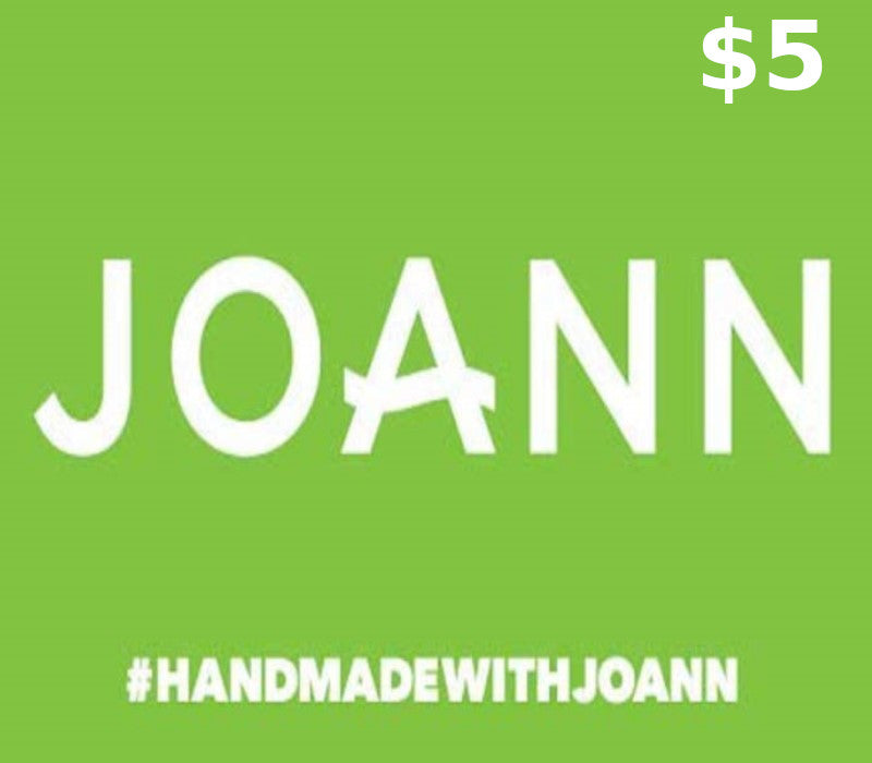 JoAnn Fabrics $5 Gift Card