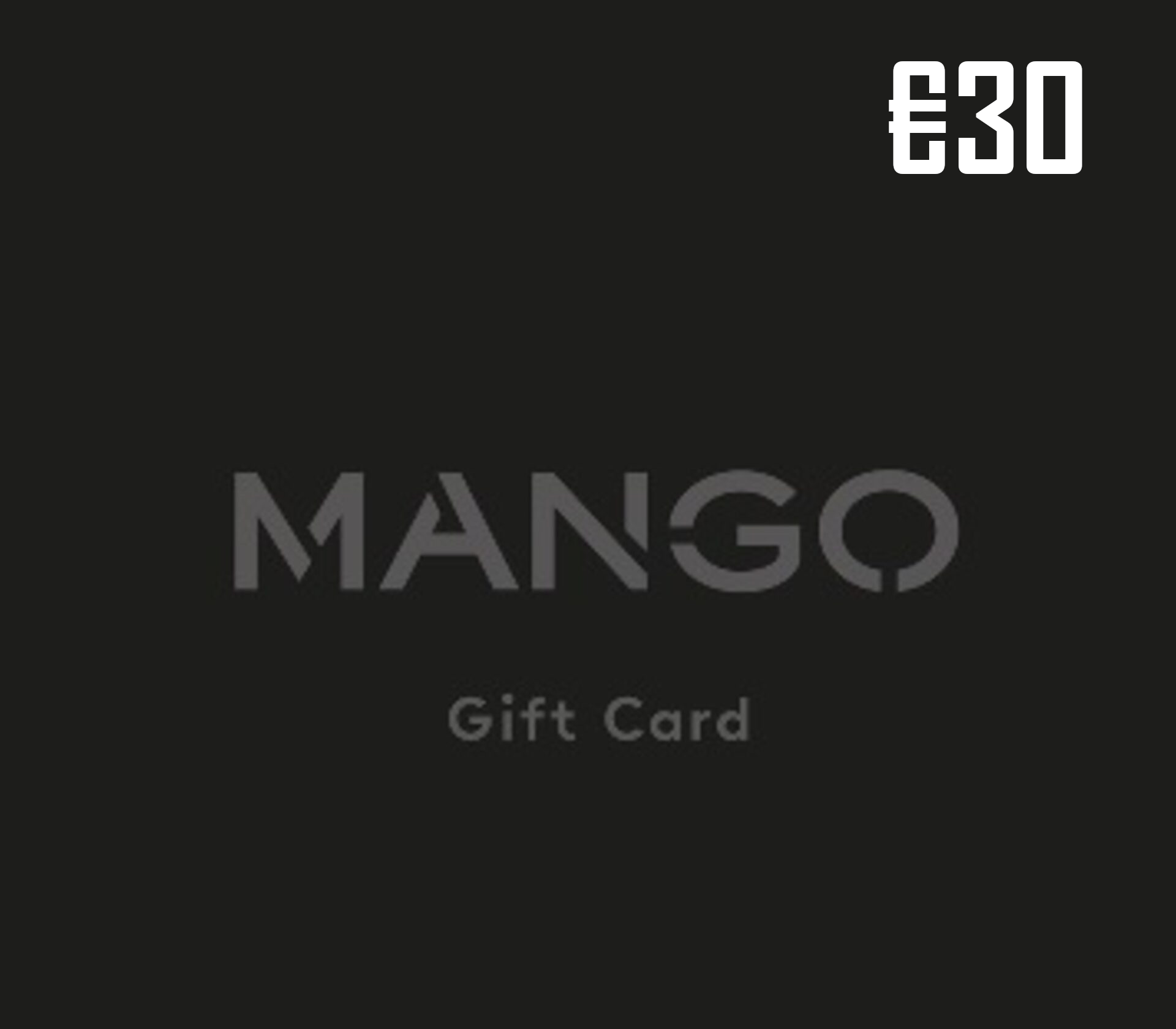 Mango €30 Gift Card IE