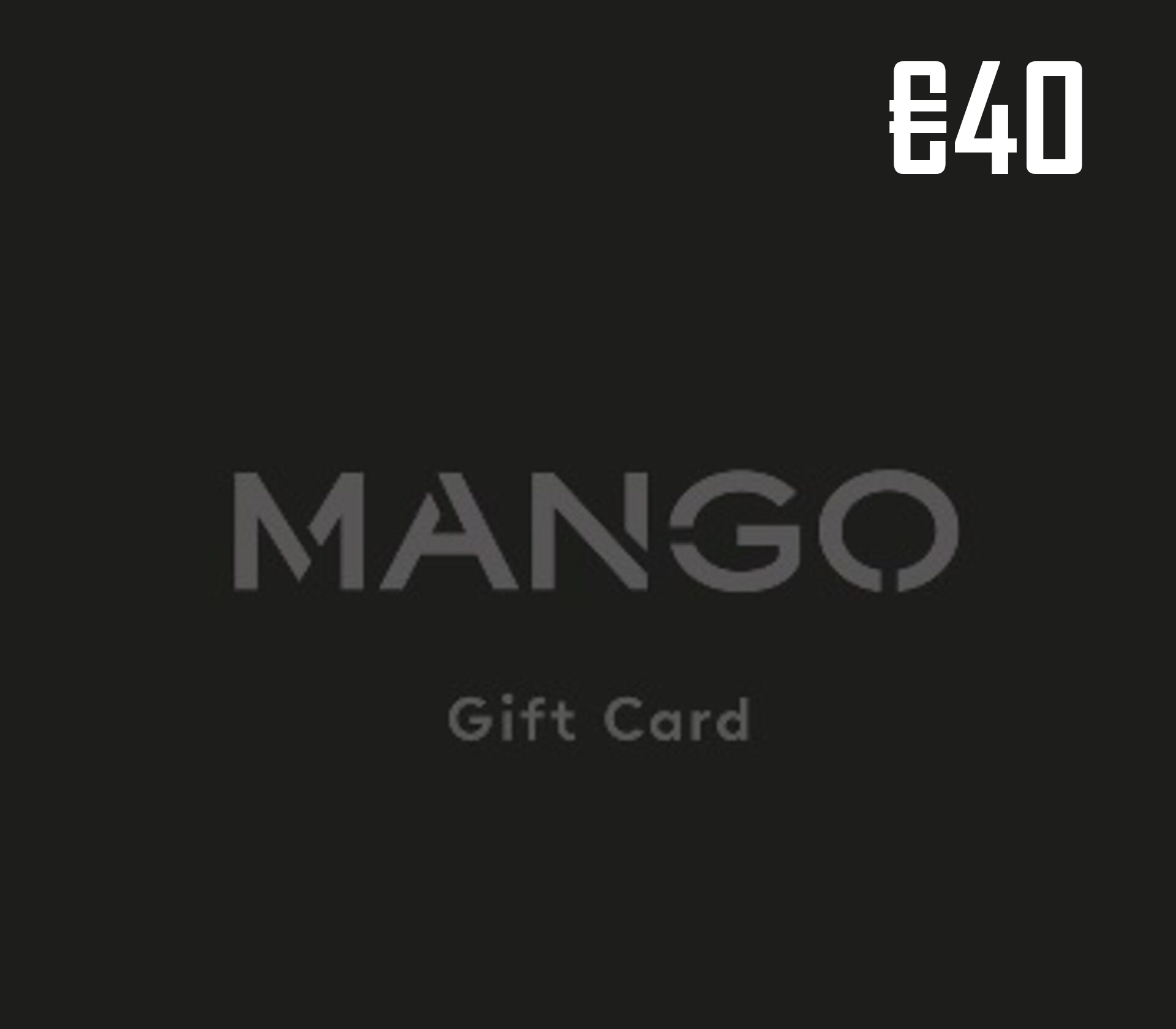 Mango €40 Gift Card BE