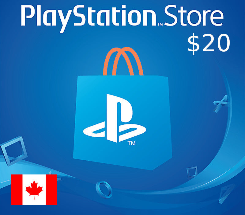 PlayStation Network CAD 20 Gift Card CA