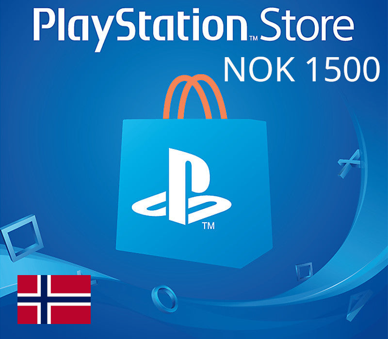 PlayStation Network NOK 1500 Gift Card NO