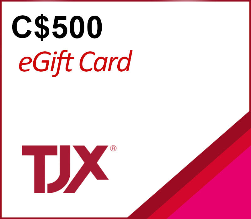 TJX C$500 Gift Card CA
