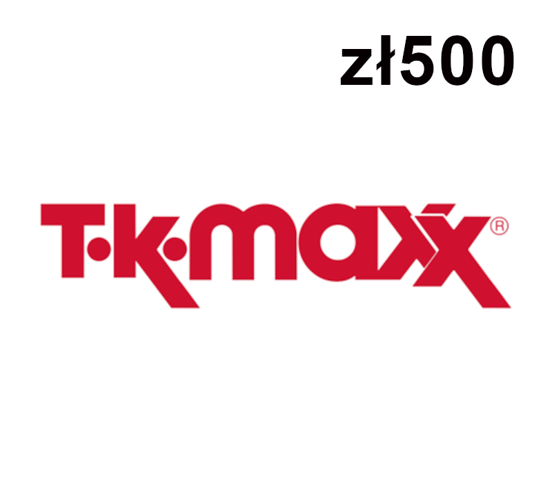 T.K. Maxx zł500 Gift Card PL