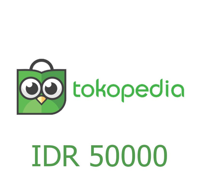 Tokopedia 50000 IDR Gift Card ID