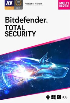 Bitdefender Total Security (5 Devices, 1 Year) - PC, Android, Mac, iOS - Key GLOBAL