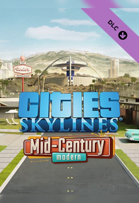 Cities: Skylines - Content Creator Pack: Mid-Century Modern (PC) - Steam Gift - NORTH AMERICA