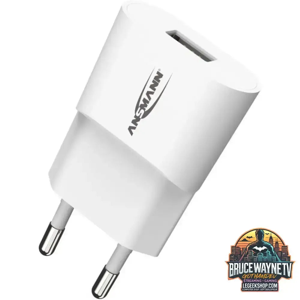 Ansmann Home Charger HC105, Ladegerät weiß, intelligente Ladesteuerung, Multisafe-Technologie - Ansmann - vue 3