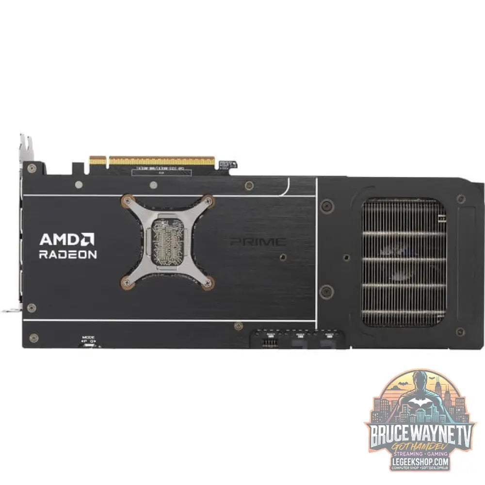ASUS Radeon RX 9070 GRE PRIME OC, carte graphique gris, RDNA4, GDDR6, 2x DisplayPort, 2x HDMI - ASUS - vue 7