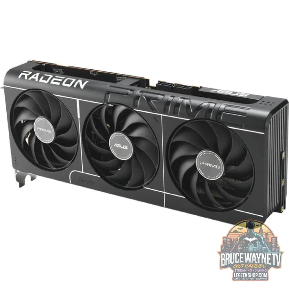 ASUS Radeon RX 9070 GRE PRIME OC, carte graphique gris, RDNA4, GDDR6, 2x DisplayPort, 2x HDMI - ASUS - vue 5