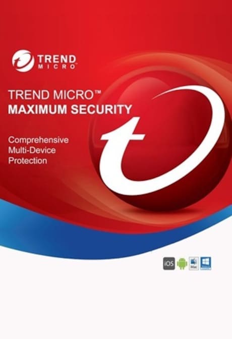 Trend Micro Maximum Security 1 Device 2 Years - Trend Micro Key - GLOBAL