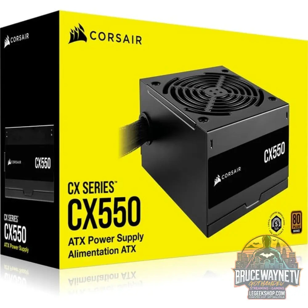 Corsair CX550 550W, alimentation PC - Corsair - vue 13