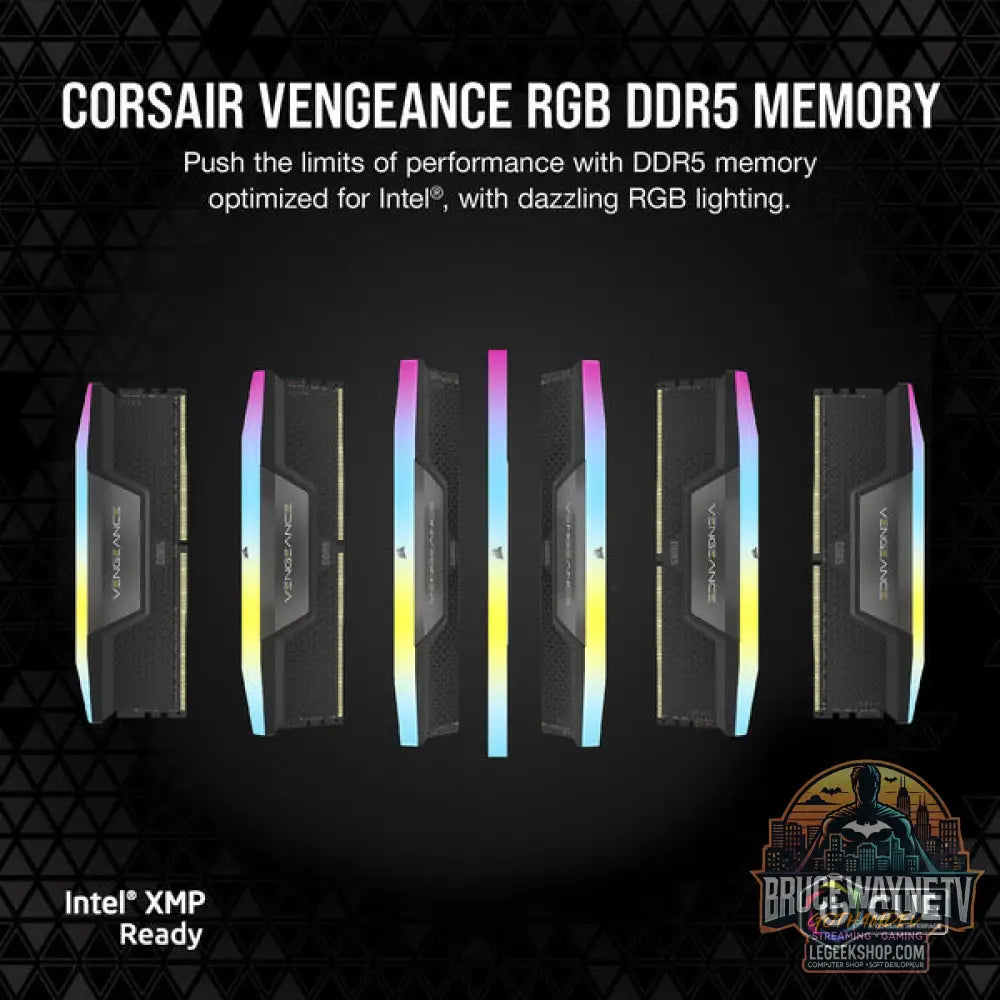 Corsair DIMM 32 GB DDR5-6000 (2x 16 GB) Dual-Kit, Arbeitsspeicher - Corsair - vue 4