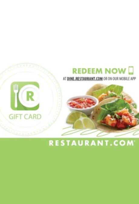 Restaurant.com Gift Card 100 USD - Restaurant.com Key - UNITED STATES