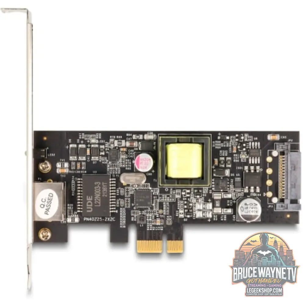 DeLOCK PCI Express x1 Karte auf 1 x 2,5 Gigabit LAN PoE+, adaptateur réseau - DeLOCK - vue 4