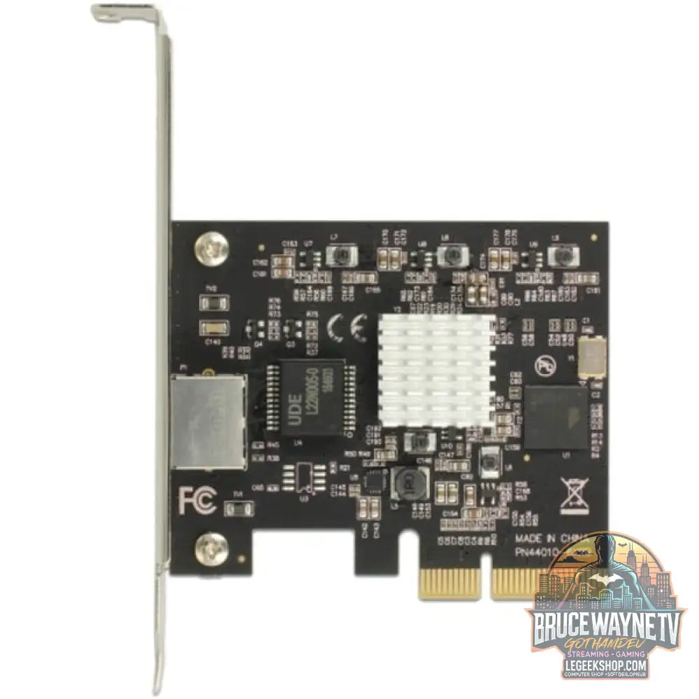 DeLOCK PCIe Karte > 1x 10 Gigabit LAN NBASE-T RJ45, adaptateur réseau - DeLOCK - vue 3