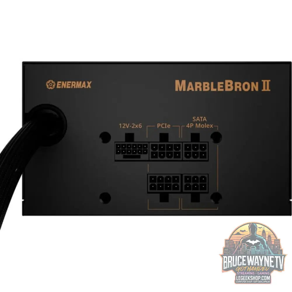 Enermax Marblebron II 750W, alimentation PC - Enermax - vue 7