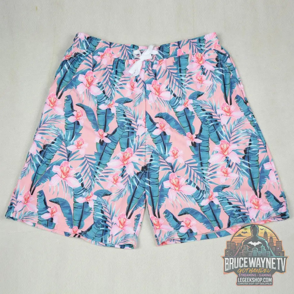 🩳 short de bain homme imprimé floral 🩳 - Legeekshop