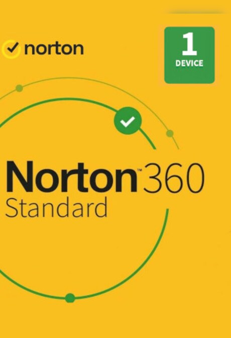 Norton 360 Standard (1 Device, 1 Year) - NortonLifeLock Key - GLOBAL