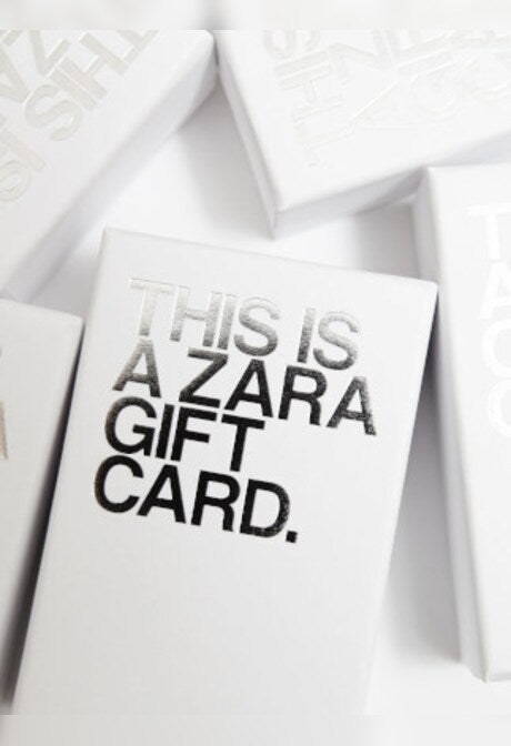 Zara Store Gift Card 100 EUR - Zara Key - SPAIN