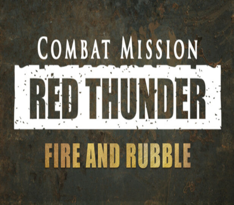 Combat Mission: Red Thunder - Fire and Rubble DLC