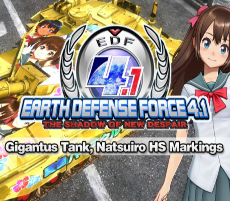 EARTH DEFENSE FORCE 4.1 - Gigantus Tank, Natsuiro HS Markings DLC