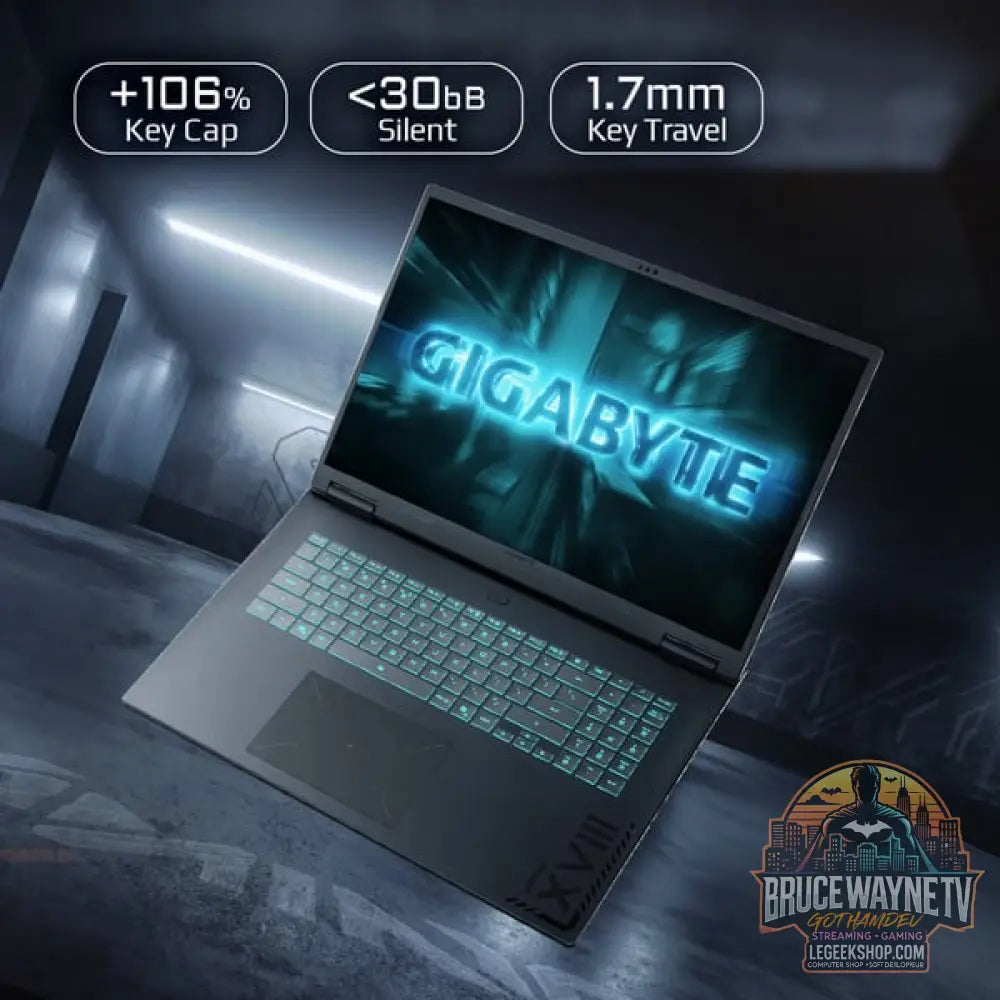 GIGABYTE GAMING A18 3WHK3DEC64SH, Gaming-Notebook - vue 14