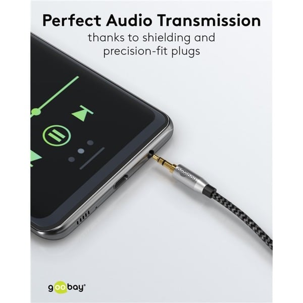 goobay Plus Audio Verbindungskabel AUX 3,5mm stereo - goobay - vue 11