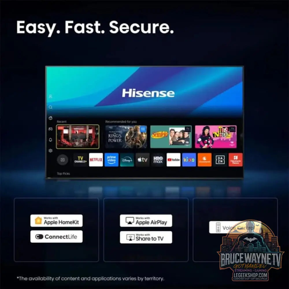 Hisense 50E7S PRO Hi-QLED-Fernseher - Hisense - vue 8