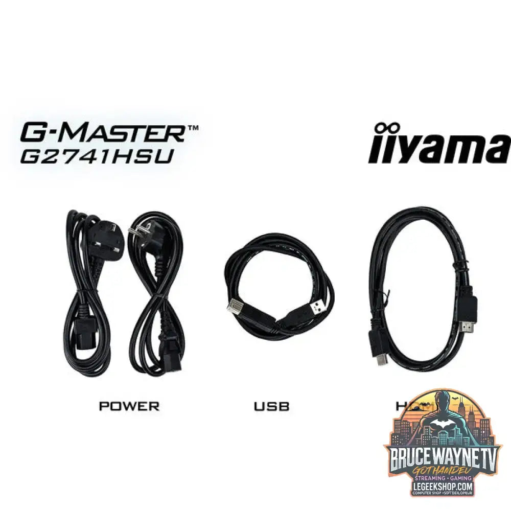 iiyama G-Master G2741HSU-B1 Black Hawk 27" Full HD IPS 144 Hz - iiyama - vue 16