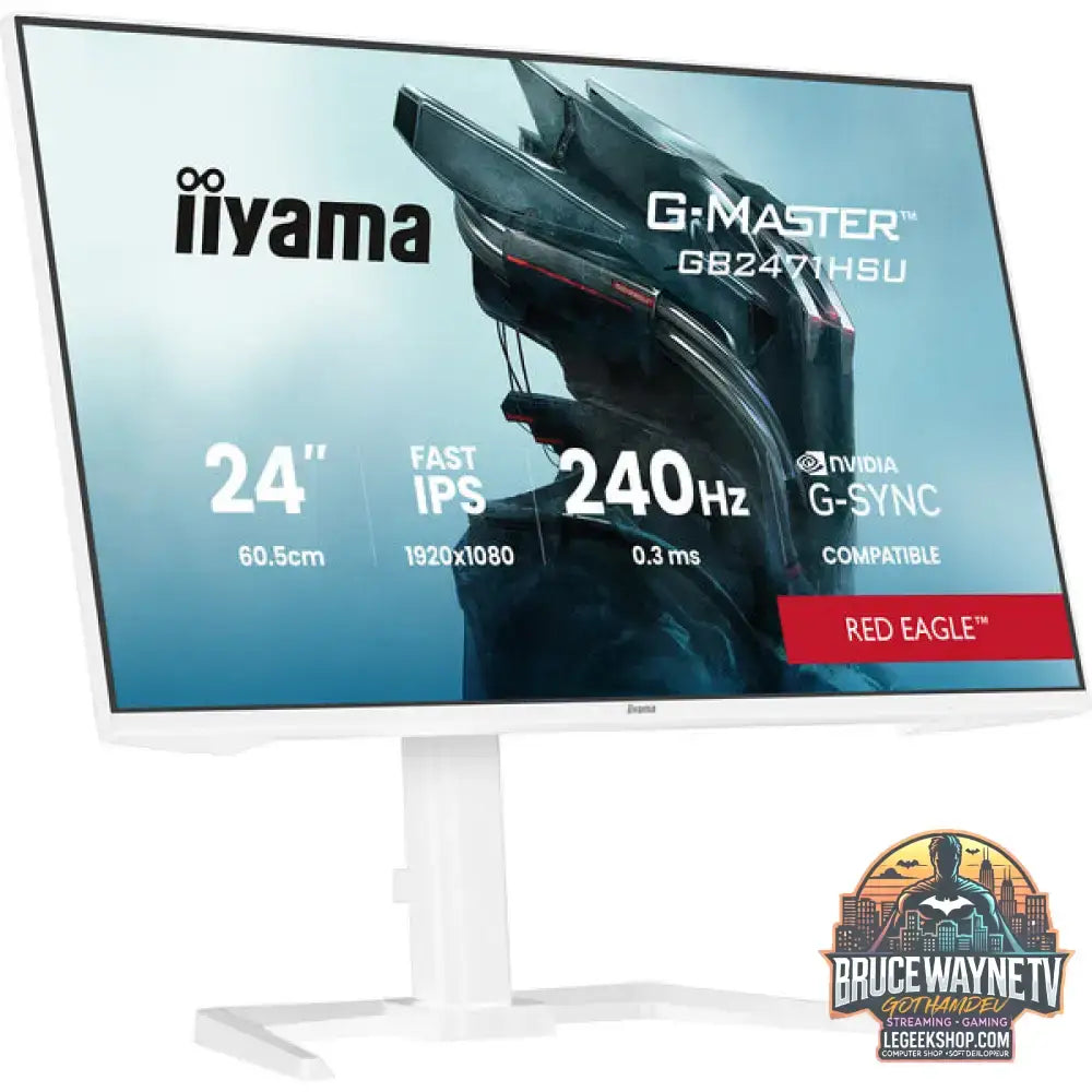 iiyama G-MASTER GB2471HSU-W1 23,8" Full HD IPS 240 Hz - iiyama - vue 4
