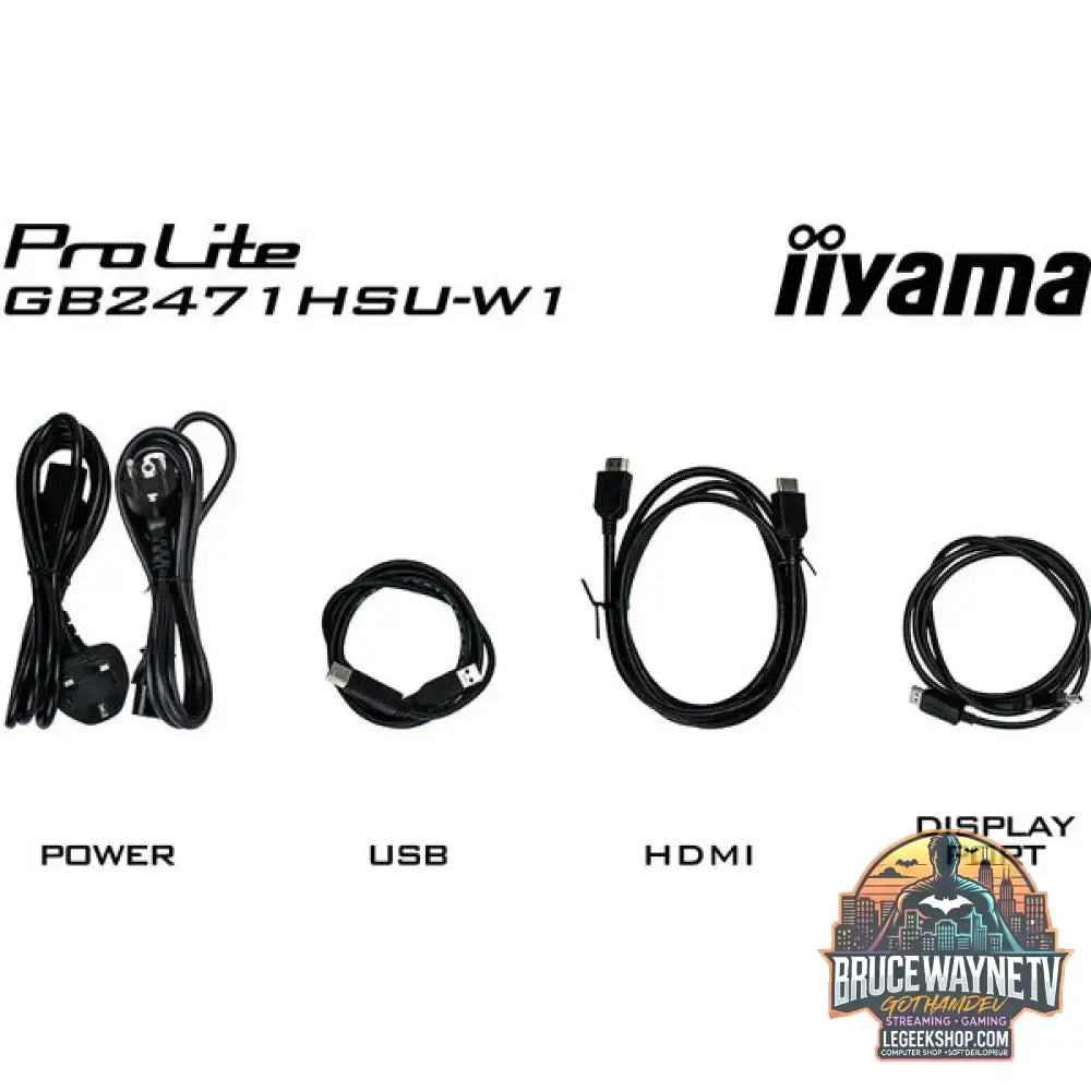 iiyama G-MASTER GB2471HSU-W1 23,8" Full HD IPS 240 Hz - iiyama - vue 18