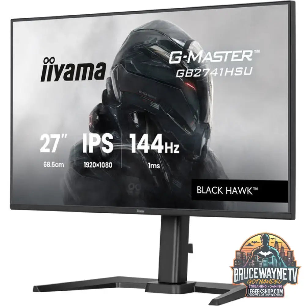 iiyama G-Master GB2741HSU-B1 Black Hawk 27" Full HD IPS 144 Hz - iiyama - vue 4