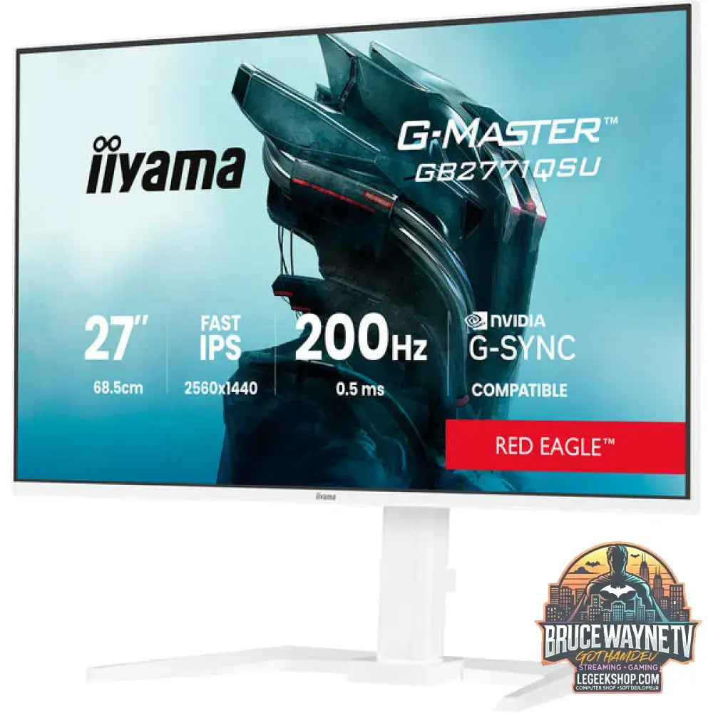 iiyama G-Master GB2771QSU-W1 Red Eagle 27" QHD/WQHD IPS 200 Hz - iiyama - vue 4