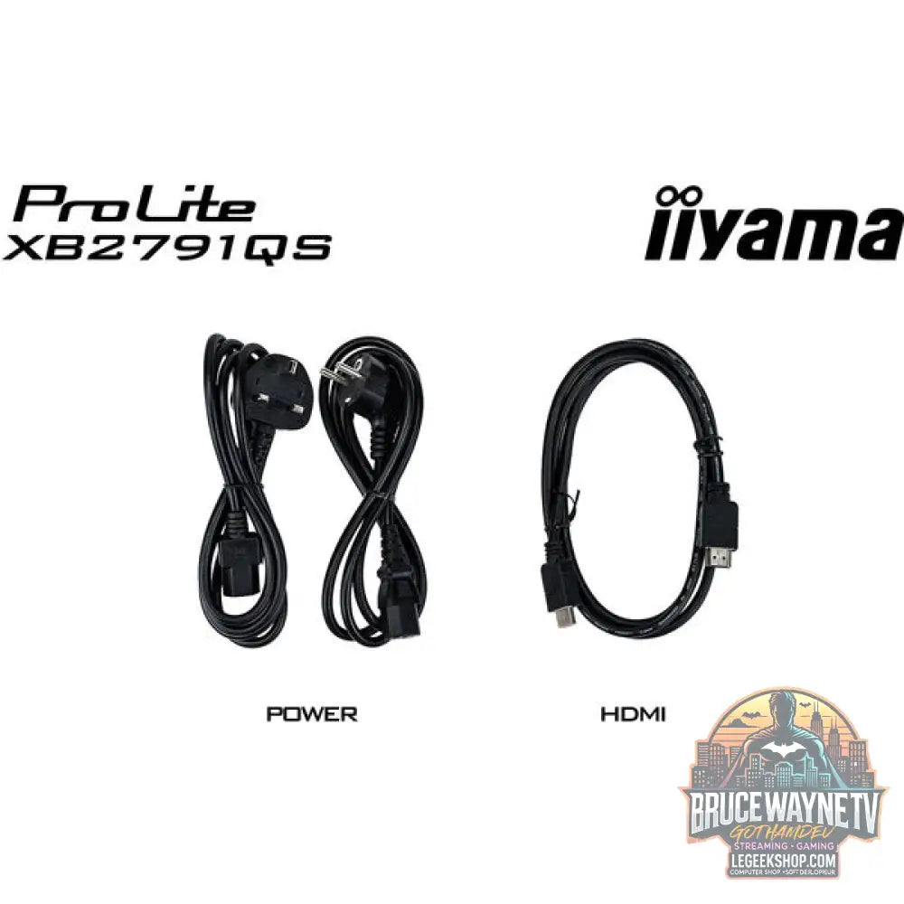 iiyama ProLite XB2791QS-B1 27" QHD/WQHD IPS 75 Hz - iiyama - vue 19
