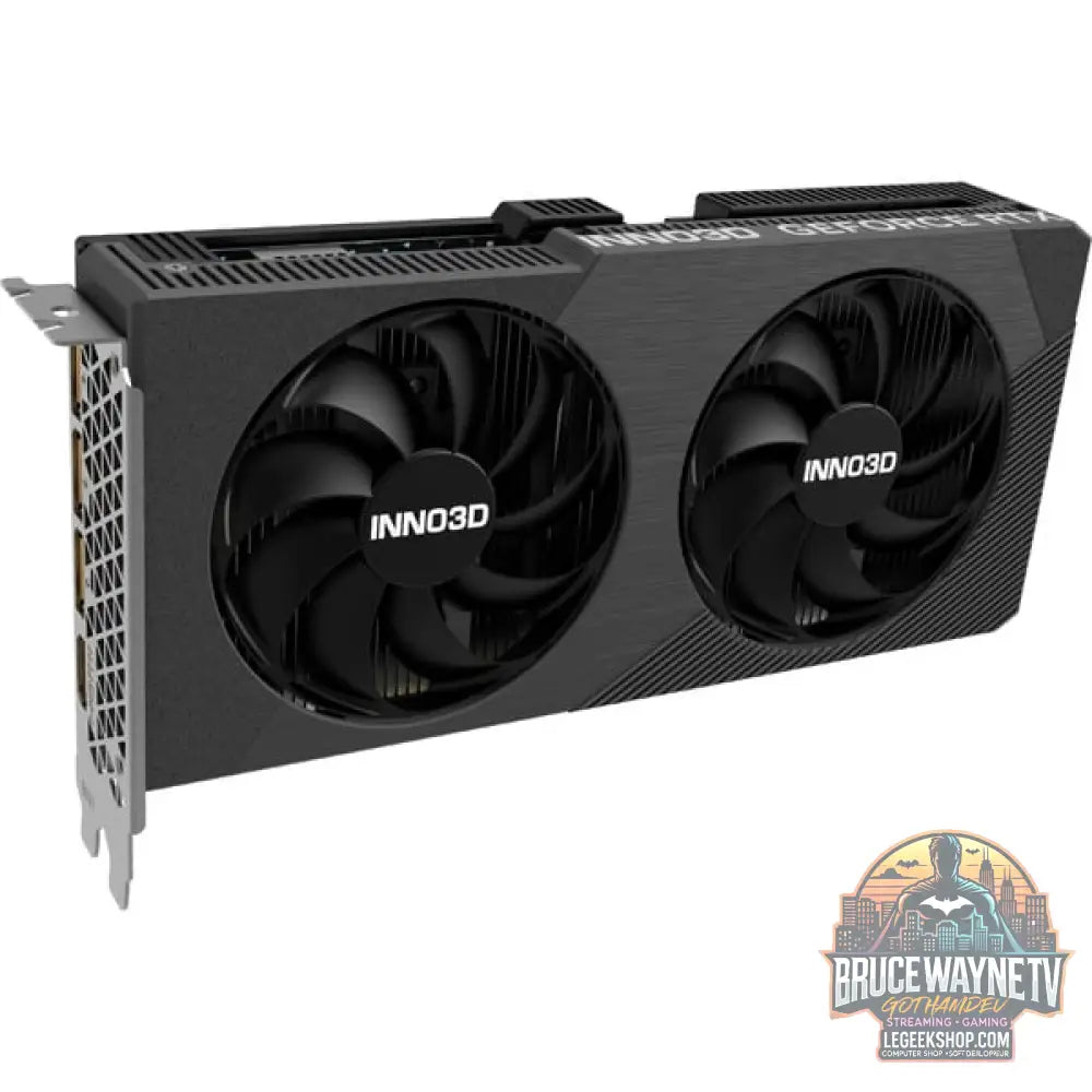 INNO3D GeForce RTX 5060 TWIN X2 8GB, Grafikkarte DLSS 4, 3x DisplayPort, 1x HDMI 2.1 - INNO3D - vue 2