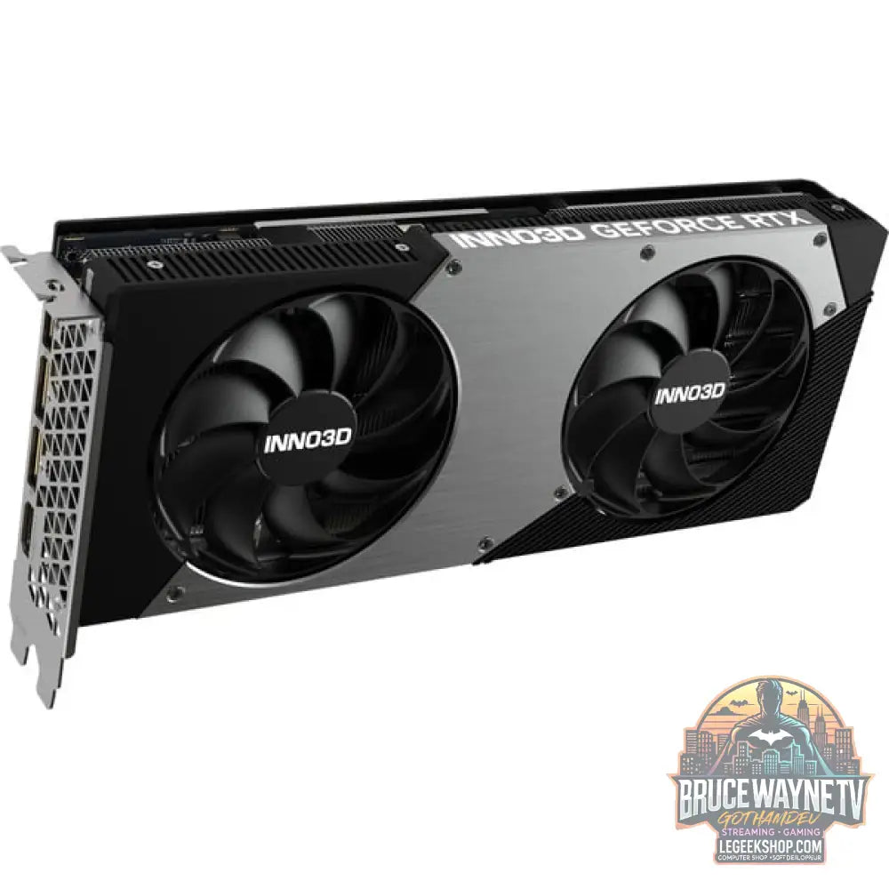 INNO3D GeForce RTX 5070 TWIN X2 OC, Grafikkarte noir, DLSS 4, 3x DisplayPort, 1x HDMI 2.1 - INNO3D - vue 11