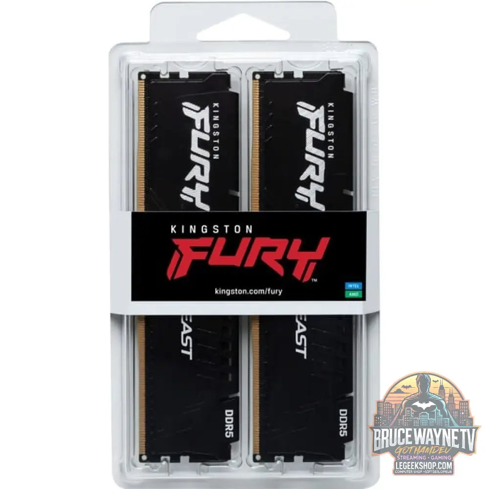 Kingston FURY DIMM 32 GB DDR5-5600 (2x 16 GB) Dual-Kit, Arbeitsspeicher - Kingston FURY - vue 5