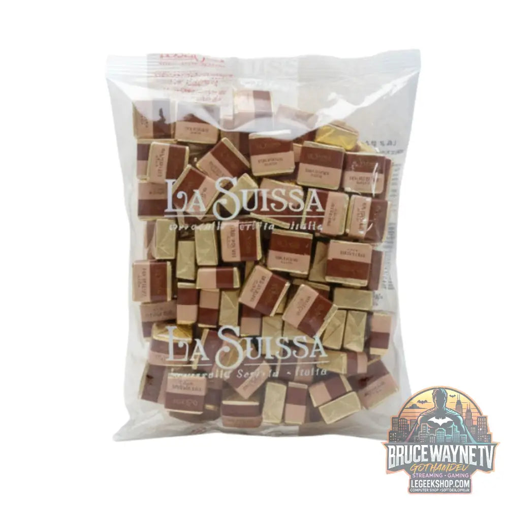 La Suissa Pralina Cremino Café praline cremino trois couches café (Emballage de 1kg) - Snacks & boissons importés