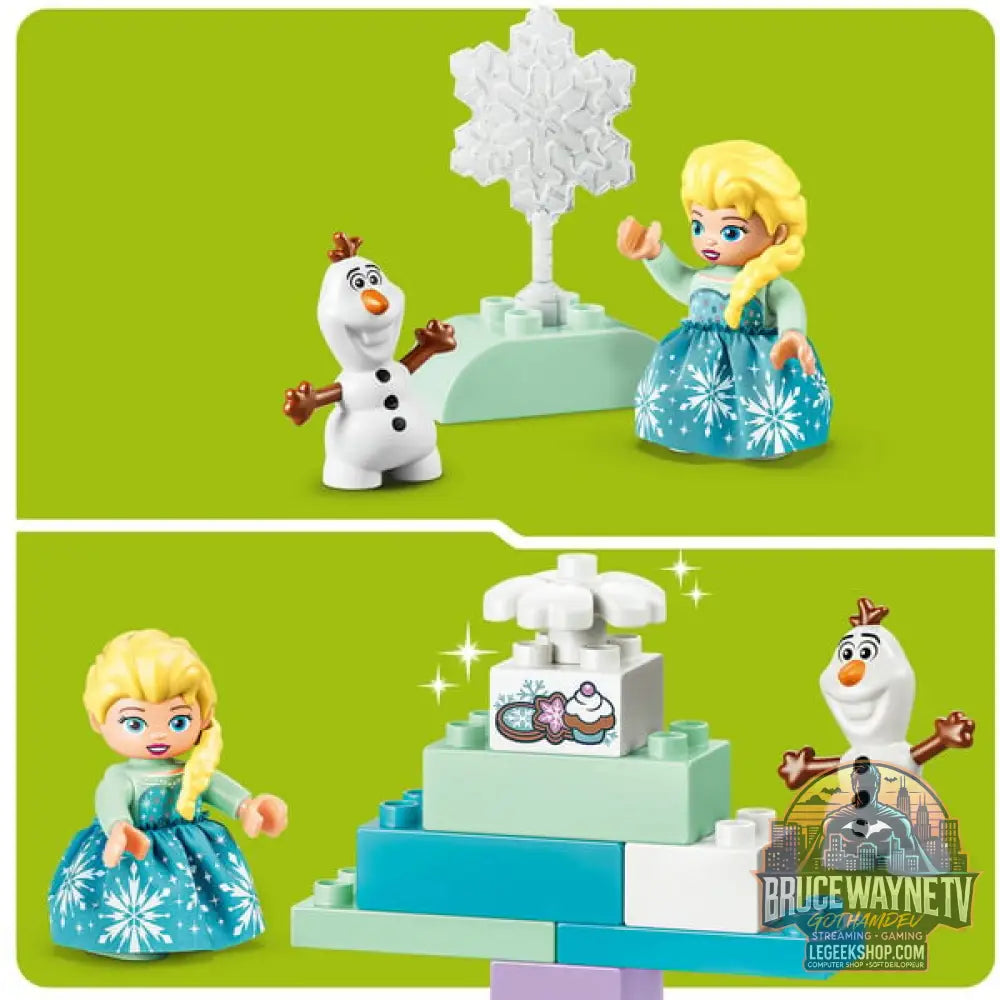 LEGO 10462 DUPLO Disney Frozen Kreativbox avec Elsa et Olaf, jeu de construction - LEGO - vue 4