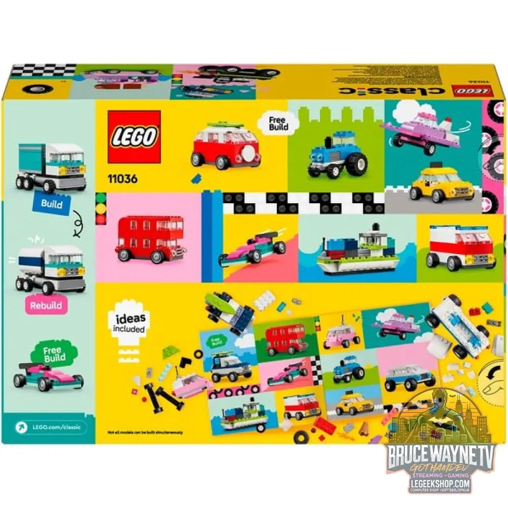LEGO 11036 Classic Kreative Fahrzeuge, jeu de construction - LEGO - vue 13