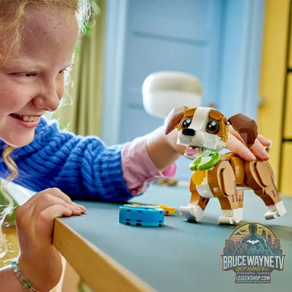 LEGO 31382 Creator 3-in-1 Niedliche Tiere: Verspielter Welpe, jeu de construction - LEGO - vue 2