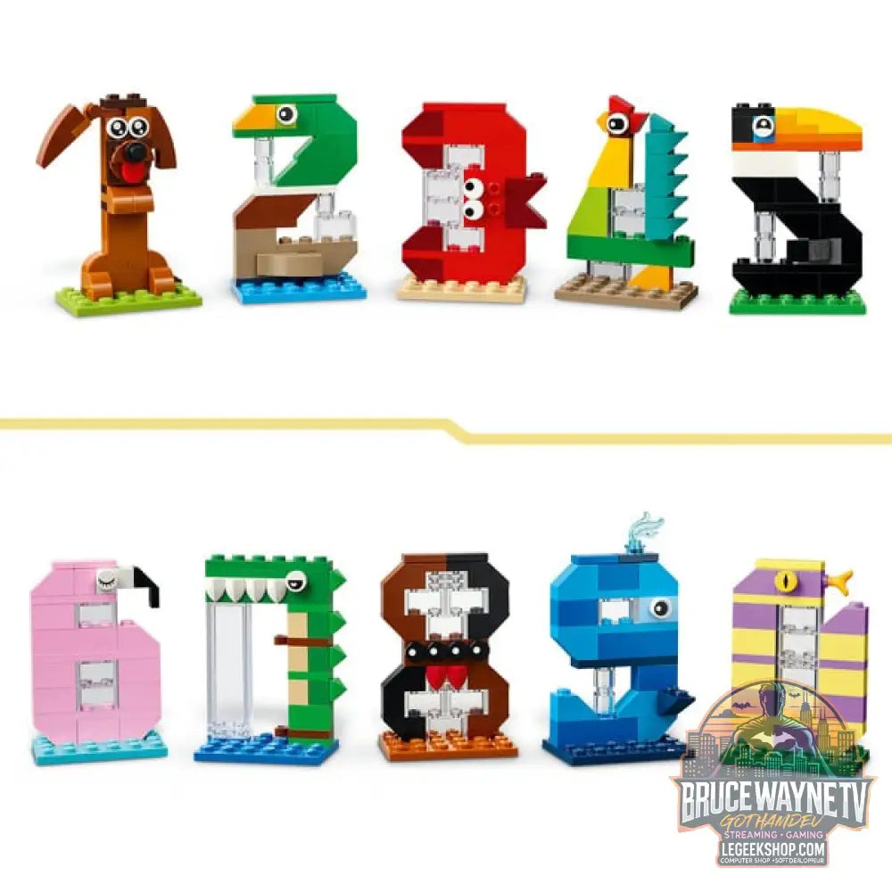 LEGO 40807 Geburtstagszahlen, jeu de construction - LEGO - vue 3
