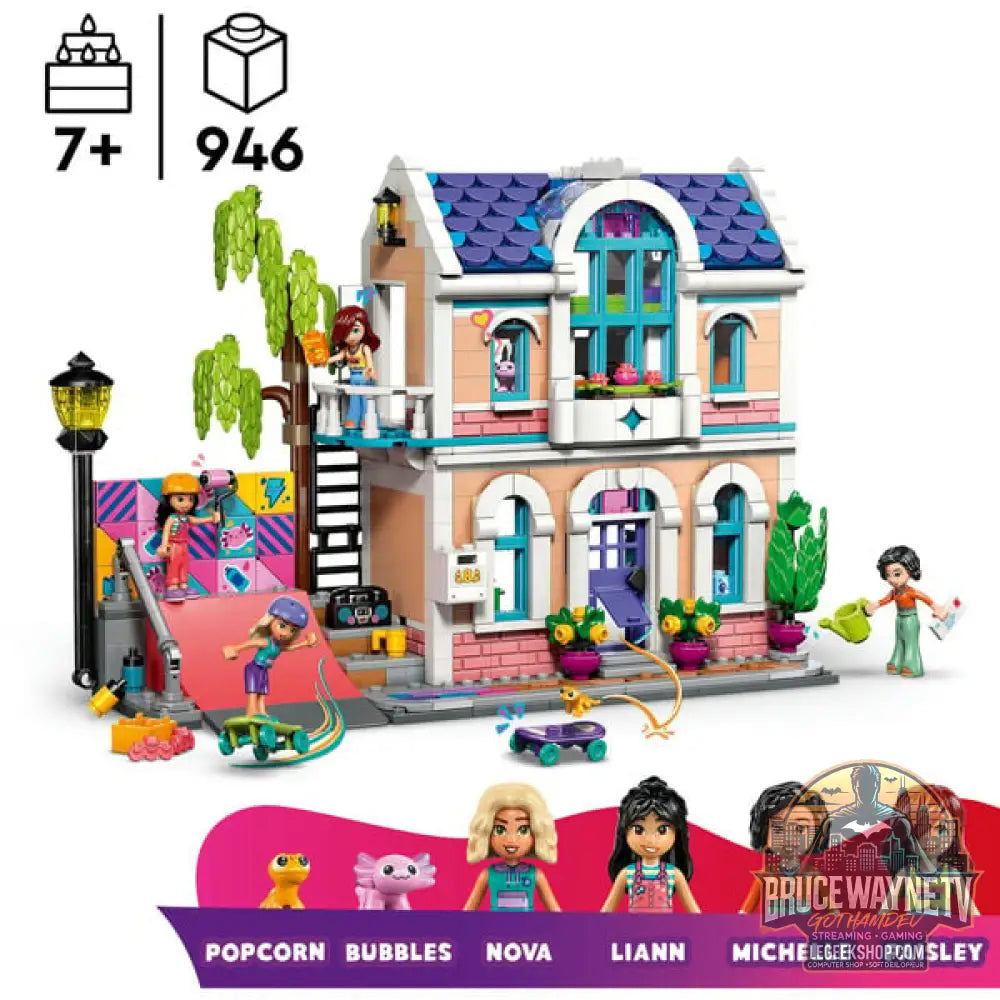 LEGO 42687 Friends Lianns Familienhaus, jeu de construction - LEGO - vue 3