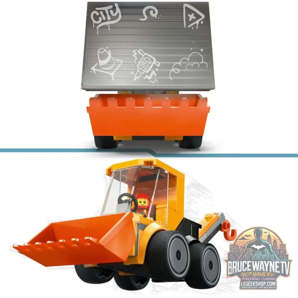 LEGO 60483 City Coole Flitzer - Radlader, jeu de construction - LEGO - vue 4