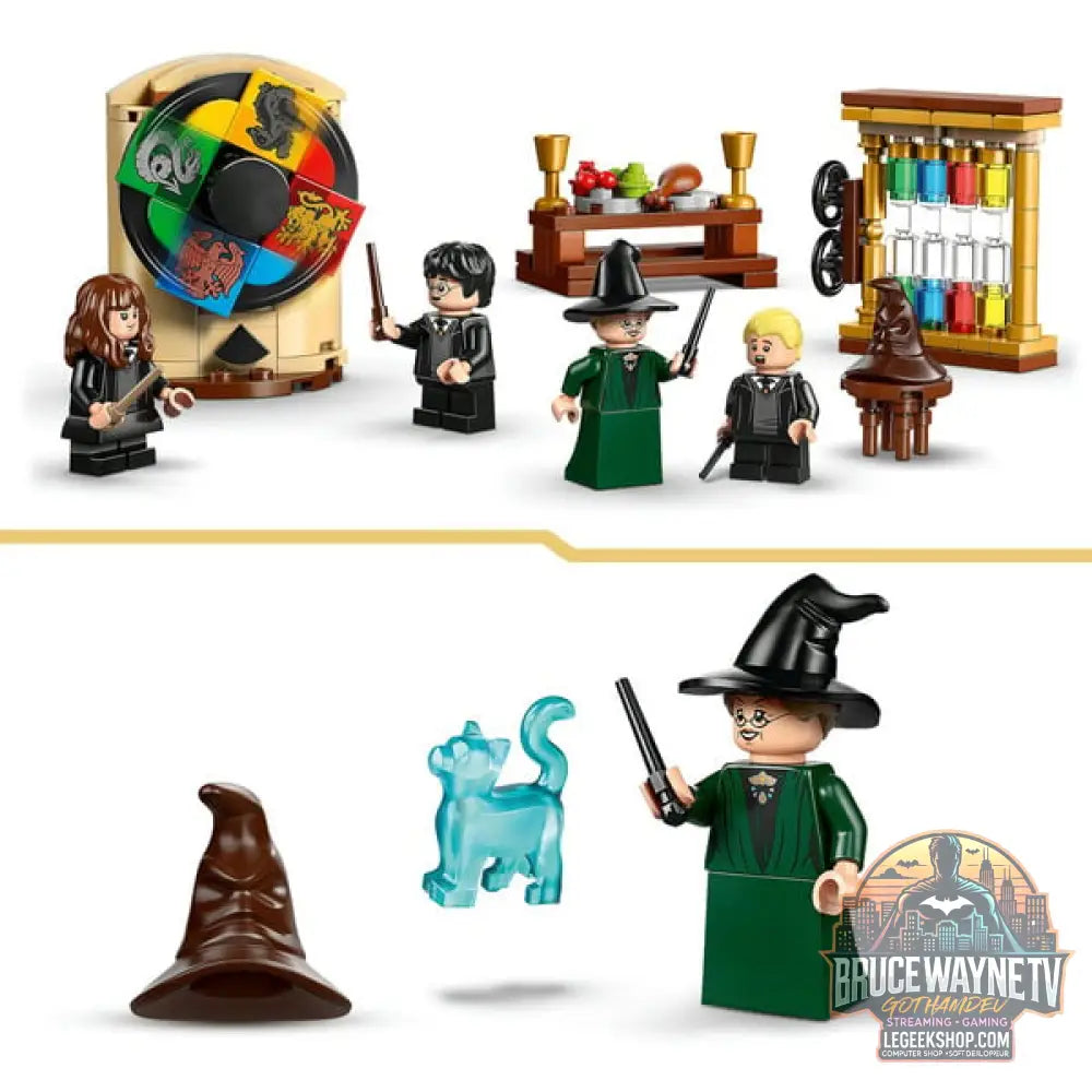 LEGO 76460 Harry Potter Auswahlzeremonie avec dem Sprechenden Hut, jeu de construction - LEGO - vue 4