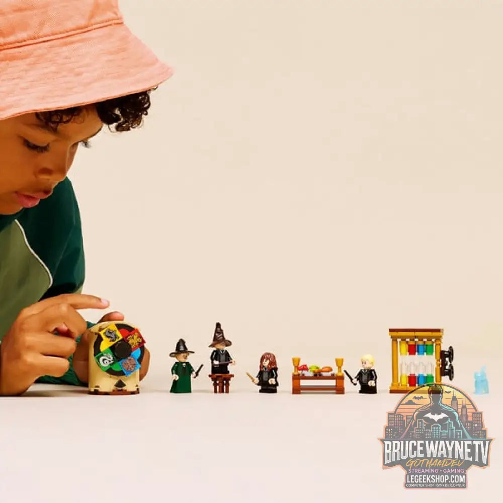 LEGO 76460 Harry Potter Auswahlzeremonie avec dem Sprechenden Hut, jeu de construction - LEGO - vue 2