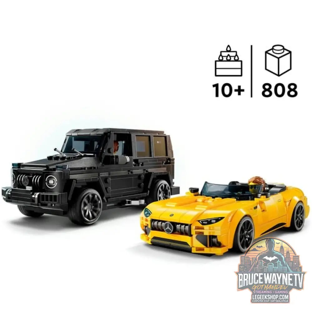LEGO 76924 Speed Champions Mercedes-AMG G 63 & Mercedes-AMG SL 63, jeu de construction - LEGO - vue 3